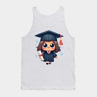 Cute Girl Graduation Tank Top